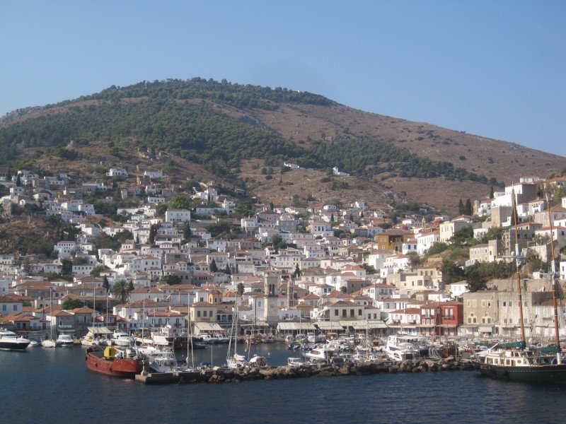 Άποψη του νησιού της ύΔΡΑς