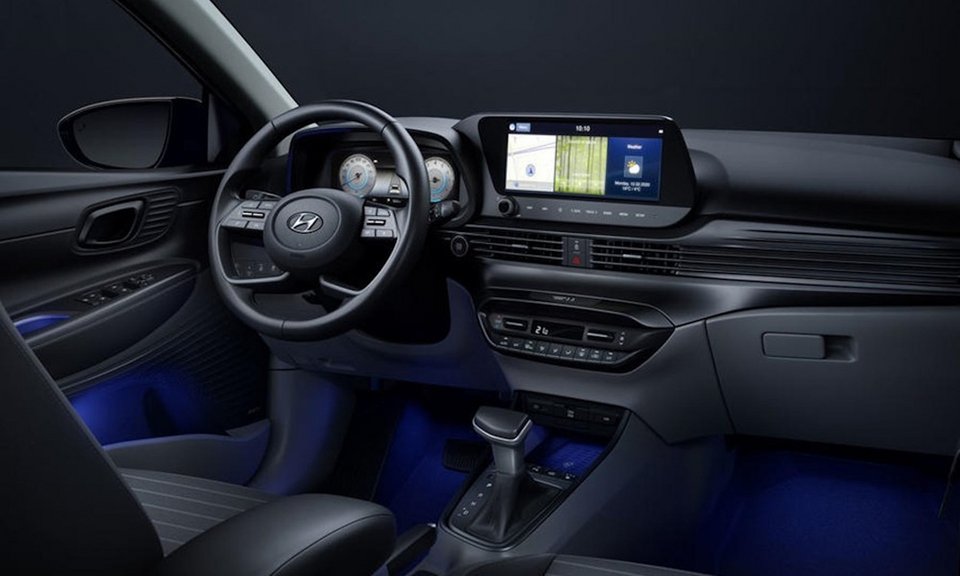 Το εσωτερικό του hyundai i20