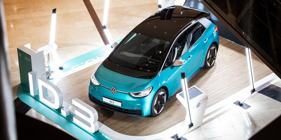 Το ηλεκτρικό VW ID.3 στο Golden Hall
