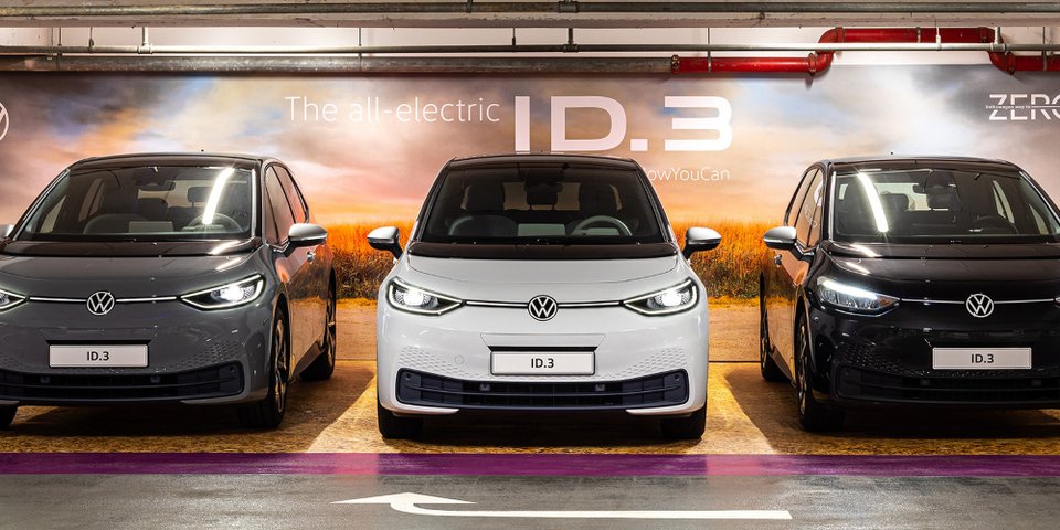 Το ηλεκτρικό VW ID.3 στο Golden Hall