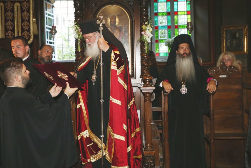 Ιερώνυμος: «Ο Κύριος μάς κάλεσε τα τάλαντα που έχουμε να τα αυξήσουμε για το κοινό καλό και όχι για τον εαυτό μας» -Φωτογραφία: Eurokinissi/XΡΗΣΤΟΣ ΜΠΟΝΗΣ