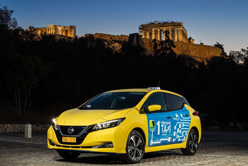 Nissan & Taxiplon κυκλοφορούν το πρώτο αμιγώς ηλεκτρικό ταξί