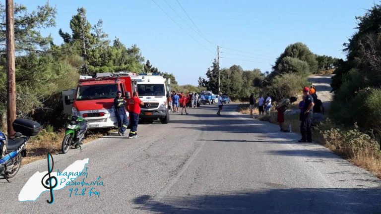 Το σημείο στην Ικαρία στο οποίο εντοπίστηκε νεκρή η 34χρονη αστροφυσικός
