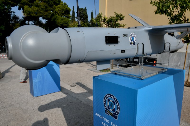Drone της αστυνομίας στο Ζάππειο / Φωτογραφία: EUROKINISSI