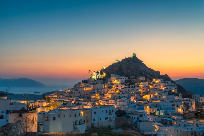 Ηλιοβασίλεμα στην Ιο