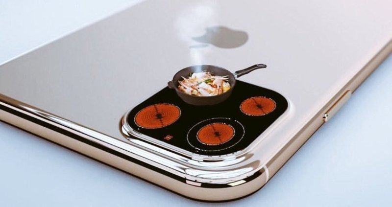 Η κάμερα του iPhone ως μάτια κουζίνας