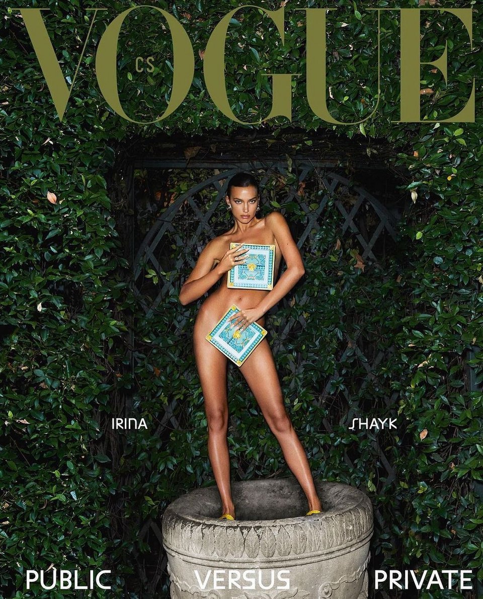 Ιρίνα Σάικ Vogue Τσεχοσλοβακίας