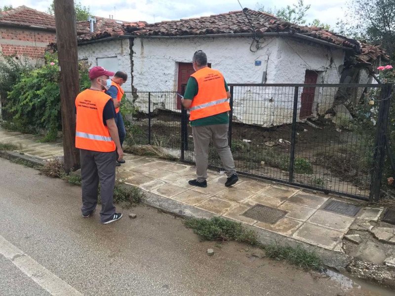 κακοκαιρία Ιανός έλεγχοι για ζημιές