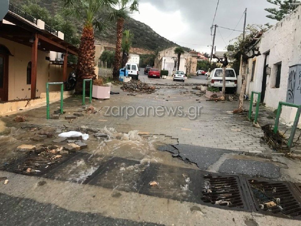 Κακοκαιρία στην Κρήτη
