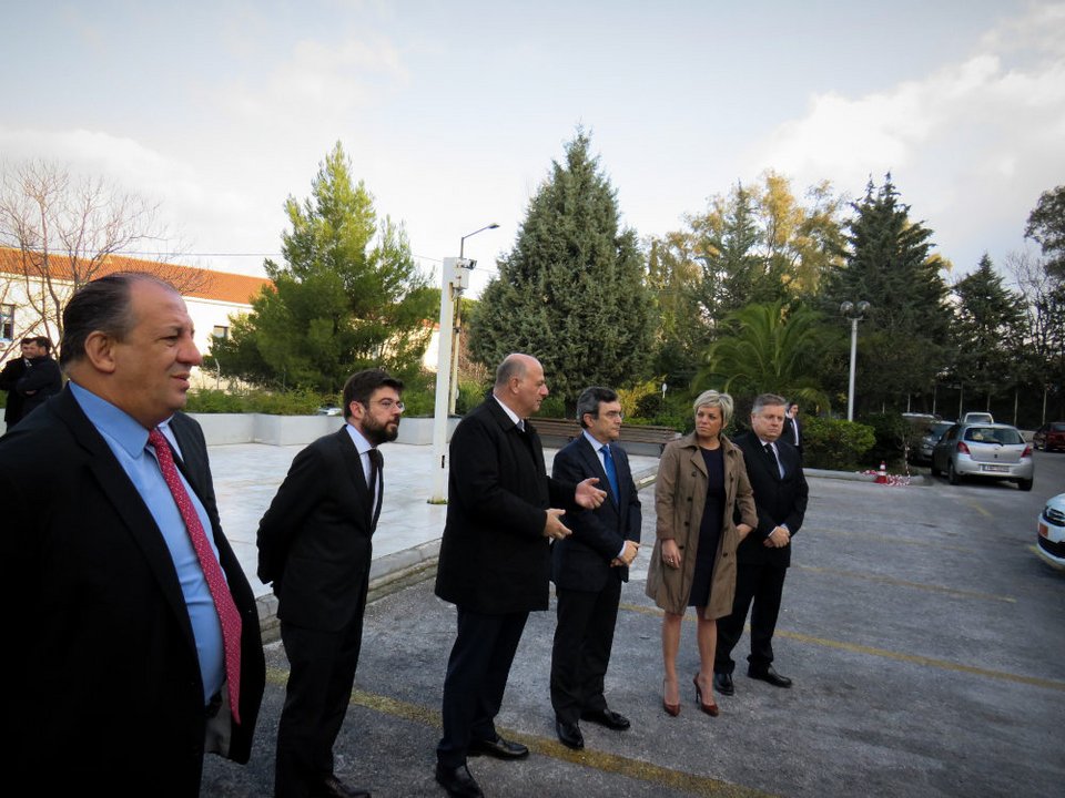 Ο υπουργός Δικαιοσύνης Κώστας Τσιάρας και ο προκάτοχός του στο υπουργείο επί ΣΥΡΙΖΑ, ο Μιχάλης Καλογήρου