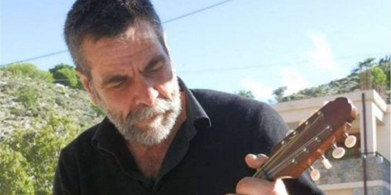 O 63χρονος Λευτέρης Καλομοίρης, το ένα από τα θύματα του διπλού φονικού στα Ανώγεια