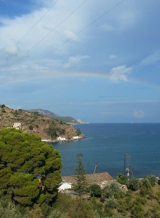 Η εικόνα στο ίδιο σημείο πριν το δυστύχημα. Σε αυτή φαίνονται τα καλώδια στα οποία φαίνεται πως μπλέχτηκε το ελικόπτερο
