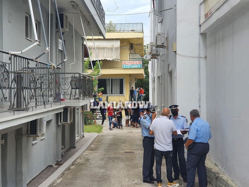 Καμένα Βούρλα διαμαρτυρία κατοίκων για πρόσφυγες
