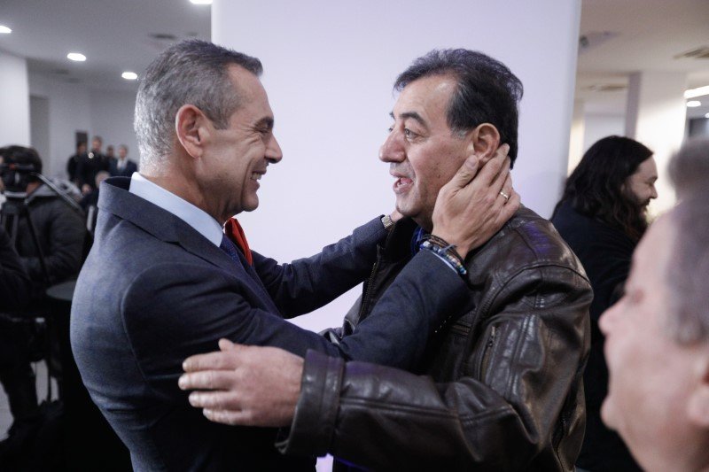 Πάνος Καμμένος και Χάρης Πασβαντίδης -Φωτογραφία: EUROKINISSI/ΚΟΝΤΑΡΙΝΗΣ ΓΙΩΡΓΟΣ