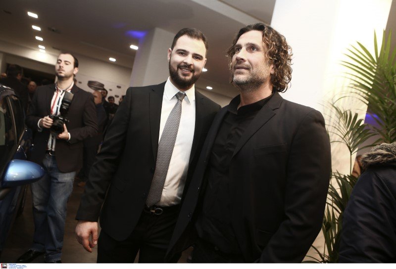 Ο γιος του Πάνου Καμμένου και ο Κώστας Κοκκινάκης-Φωτογραφία: Intimenews/ΣΤΕΦΑΝΟΥ ΣΤΕΛΙΟΣ