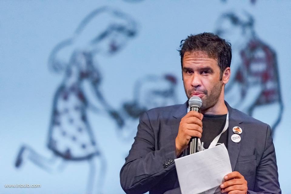 O Bασίλης Καραμητσάνης, ιδρυτής και Πρόεδρος του Animasyros