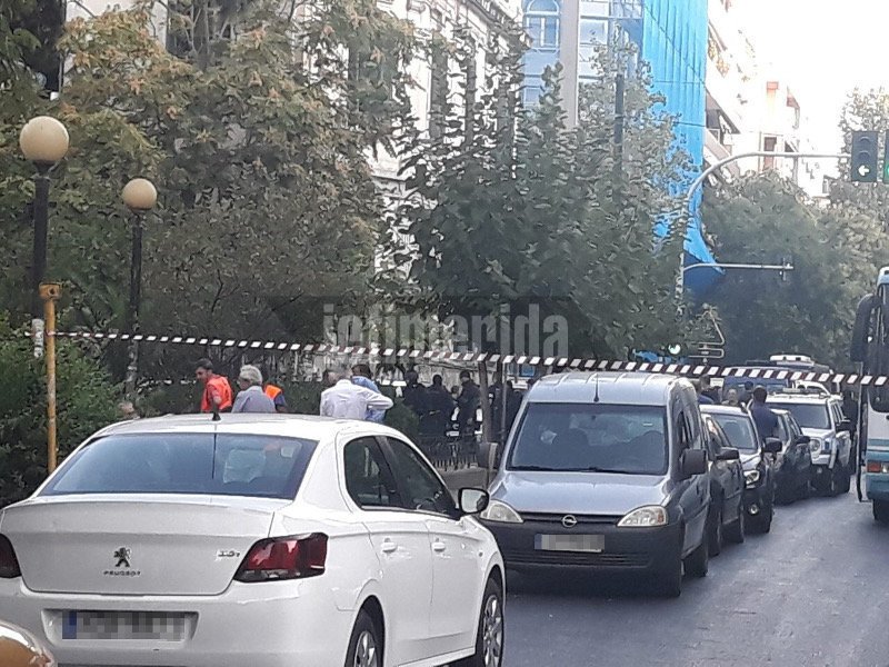 Στιγμιότυπο από την επιχείρηση της ΕΛ.ΑΣ