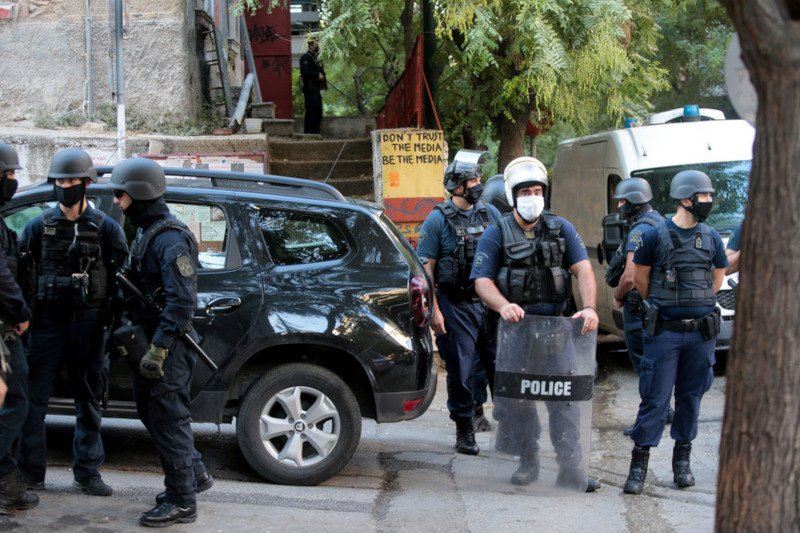 κατάληψη επιχείρηση εκκένωσης αστυνομία