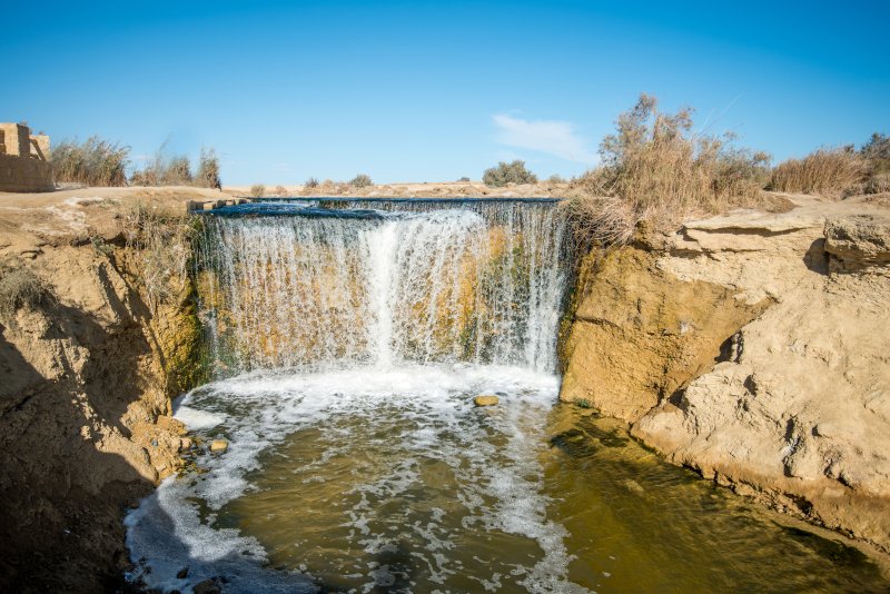 Οι πανέμορφοι καταρράκτες του Wadi El Rayan