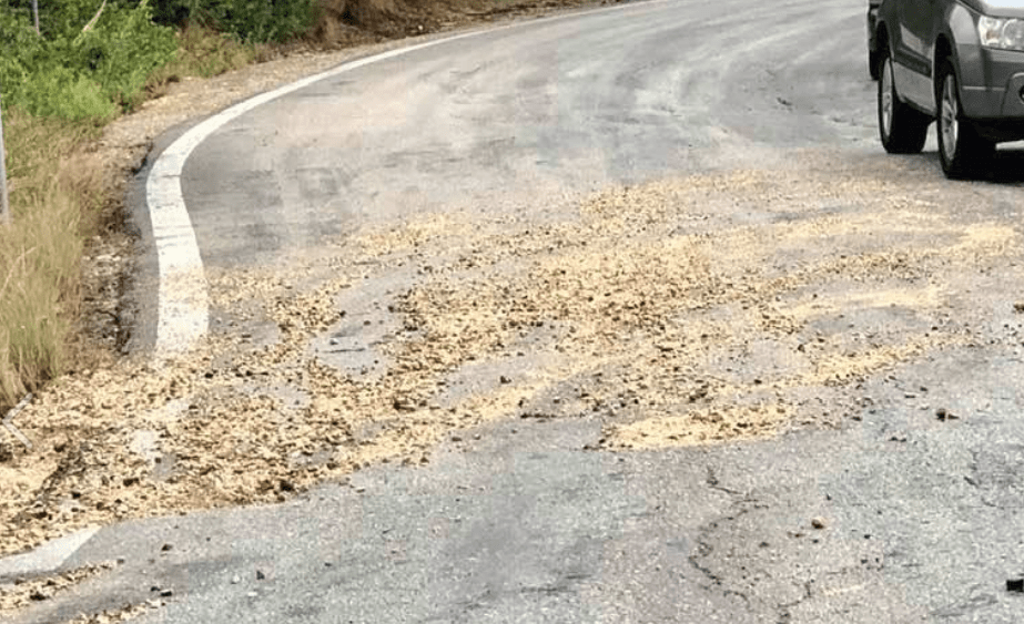 Κατολισθήσεις σε πολλά σημεία του Επαρχιακού Οδικού δικτύου στην Ιθάκη