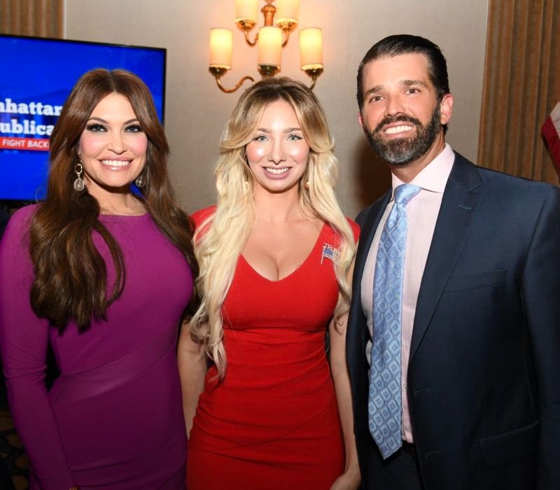 Η Αντρια Κατσιματίδη με τον Ντόναλντ Τραμπ Jr