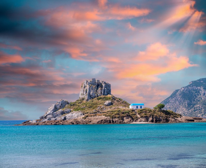 Το μικρό εκκλησάκι στον Κέφαλο της Κω