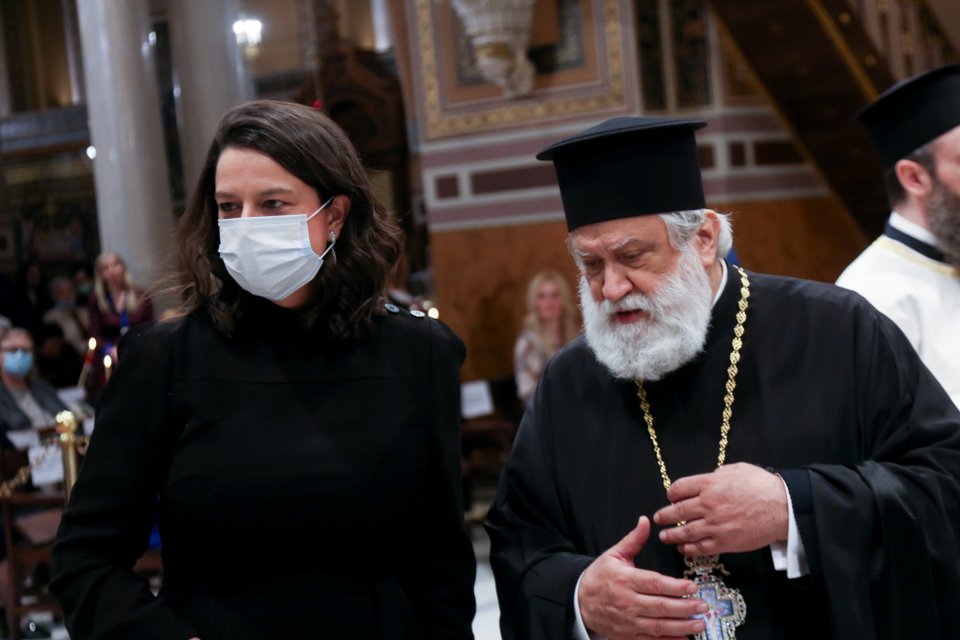 H υπουργός Παιδείας Νίκη Κεραμέως