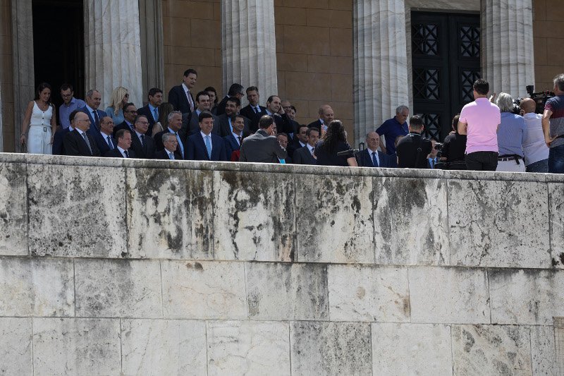 Στιγμιότυπο λίγο πριν από τη φωτογράφιση