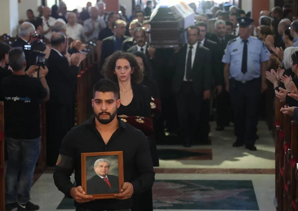 Η οικογένεια του Δημήτρη Χριστόφια