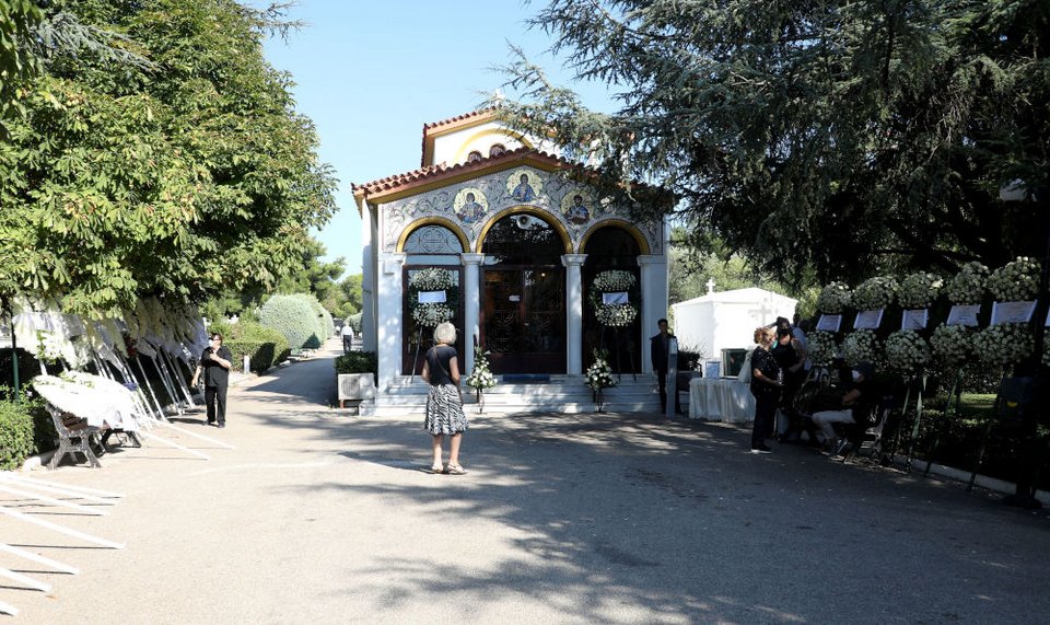 Την Πέμπτη 26 Αυγούστου τελέστηκε η κηδεία του Γιάννη Πουλόπουλου