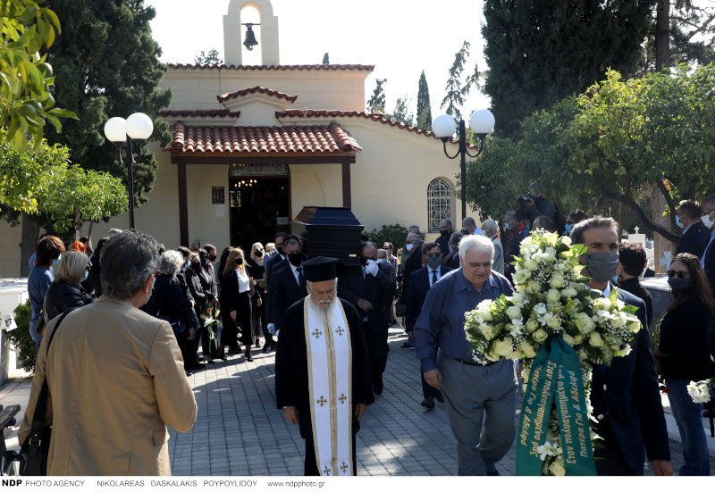 Κηδεία του Κώστα Μπατή