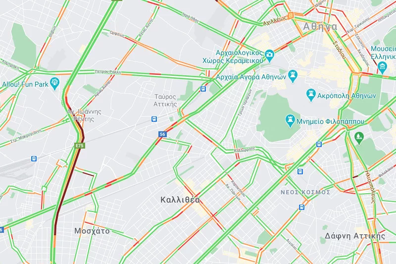 Μποτιλιάρισμα στον Κηφισό