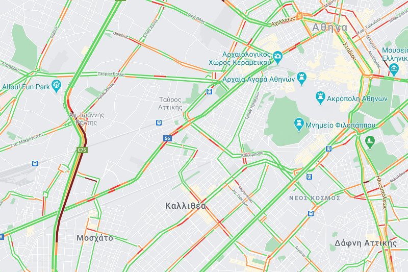 Μποτιλιάρισμα στον Κηφισό