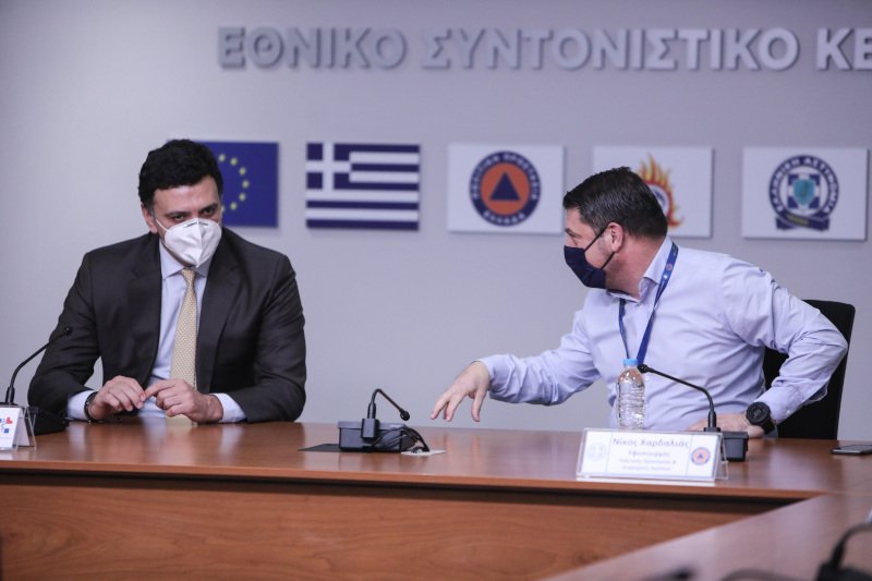 Βασίλης Κικίλιας και Νίκος Χαρδαλιάς