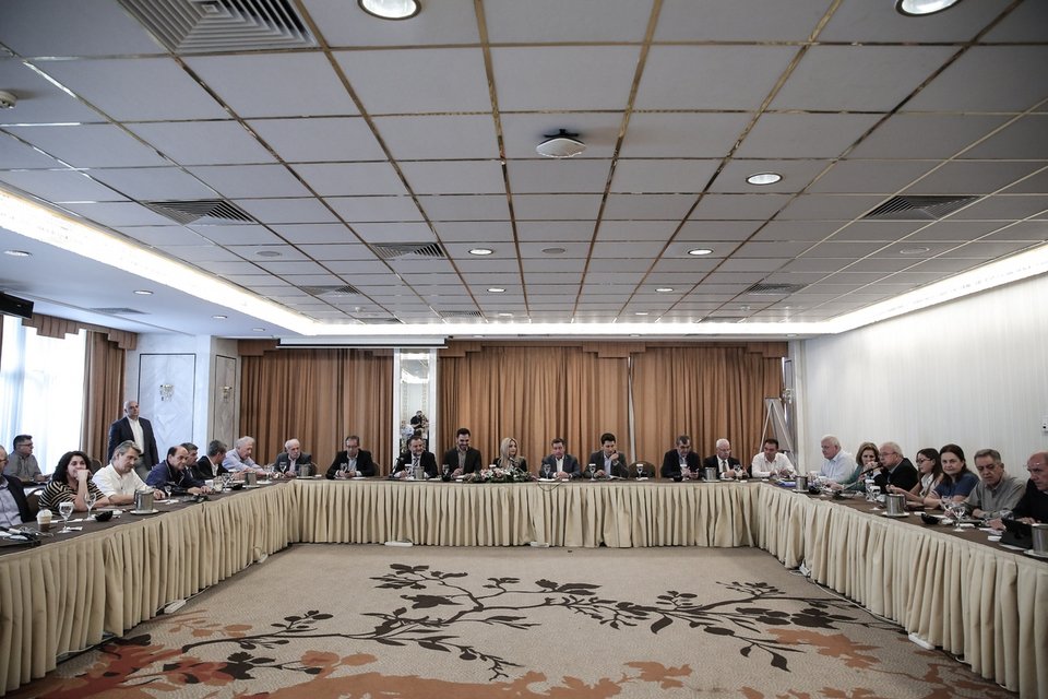 Κοινή συνεδρίαση ΚΟ και ΠΓ του ΚΙΝΑΛ στ Κάραβελ -