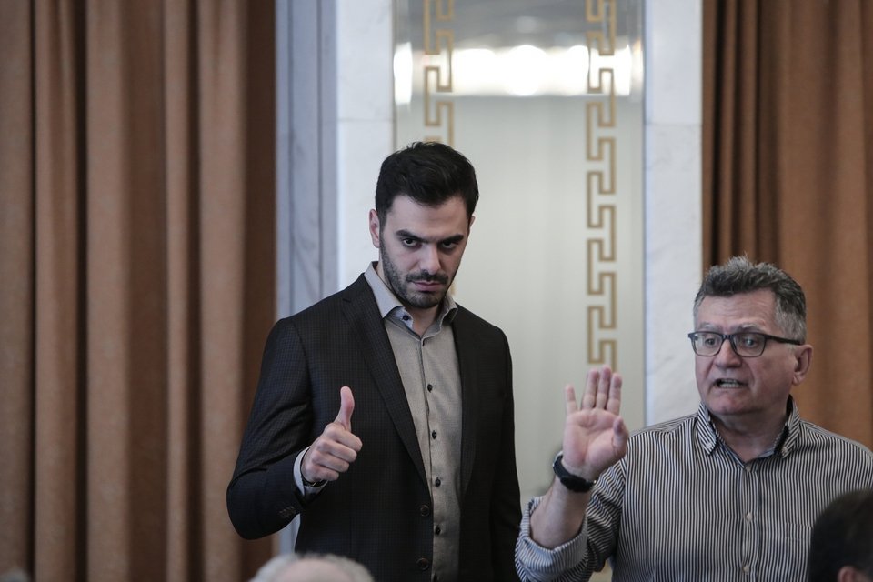 Ο Μανώλης Χριστοδουλάκης