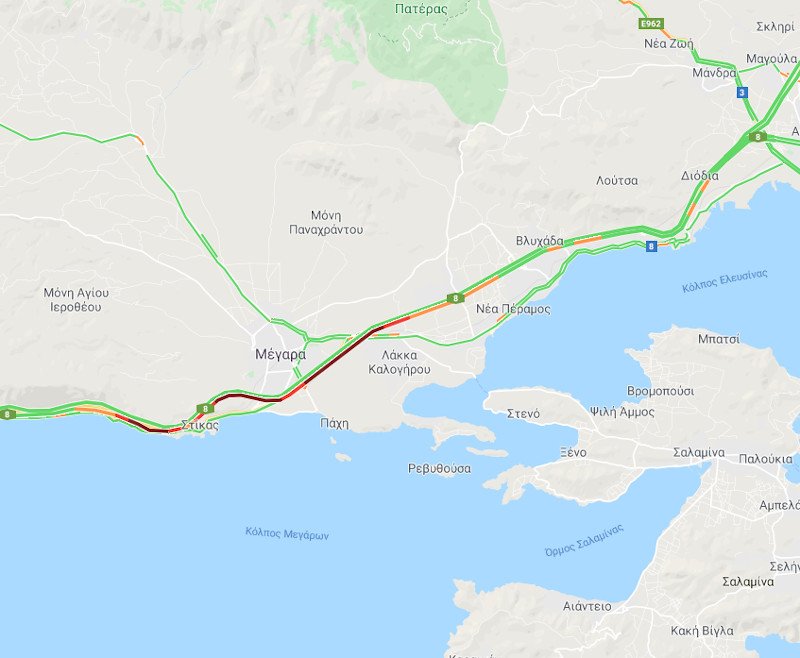 Η κίνηση στους δρόμους