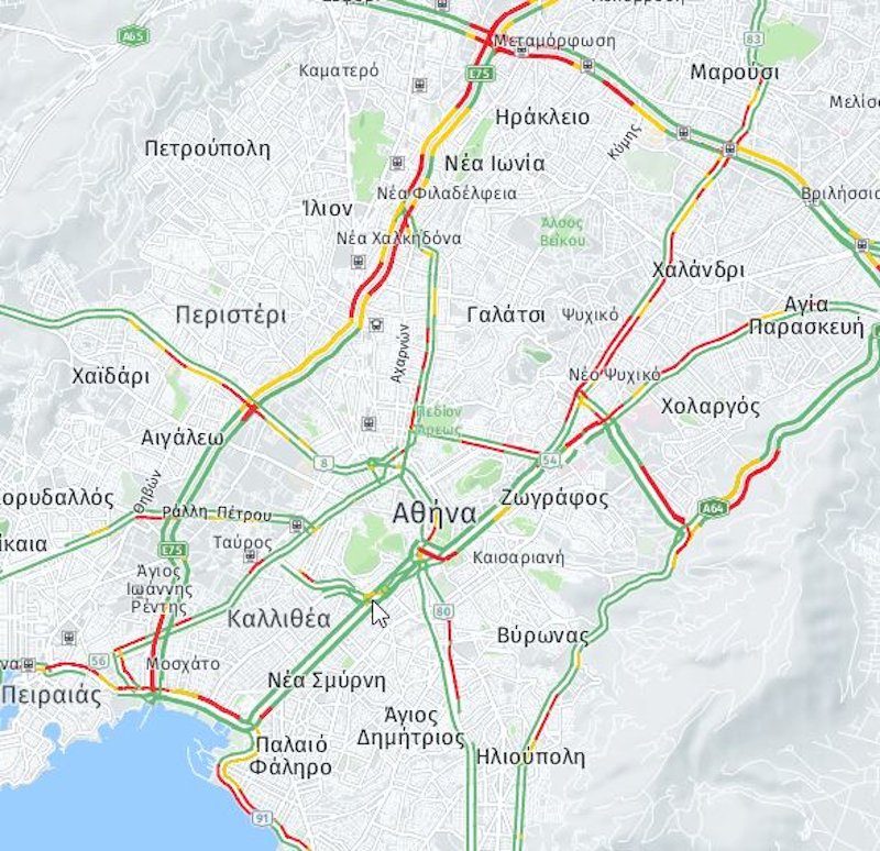 Χάρτης κίνησης