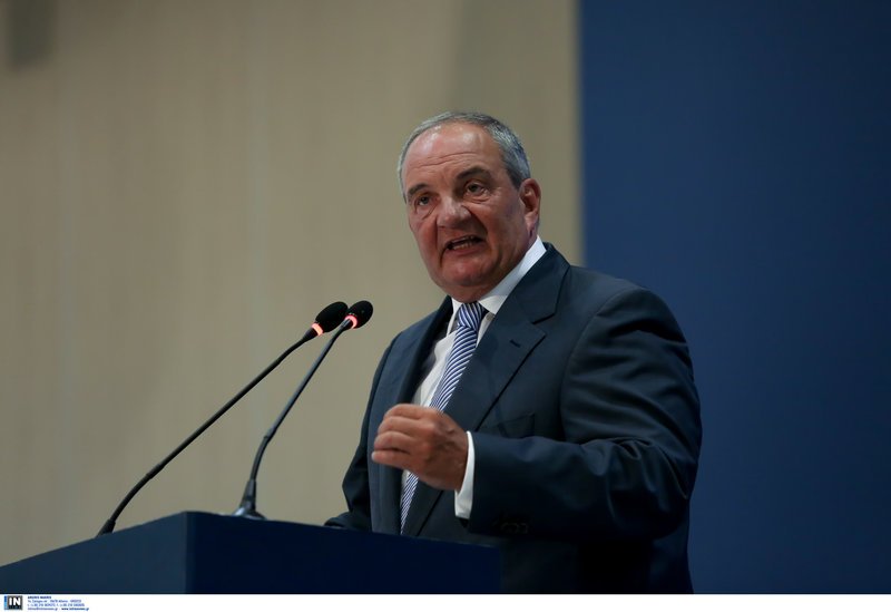 Ο Κώστας Καραμανλής στην πρώτη ομιλία του μετά από δέκα χρόνια