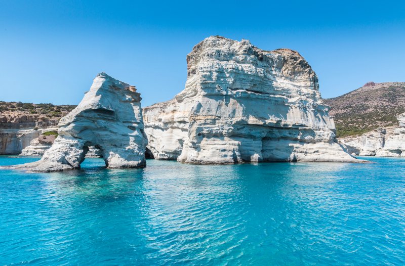 Η παραλία Κλέφτικο Μήλος