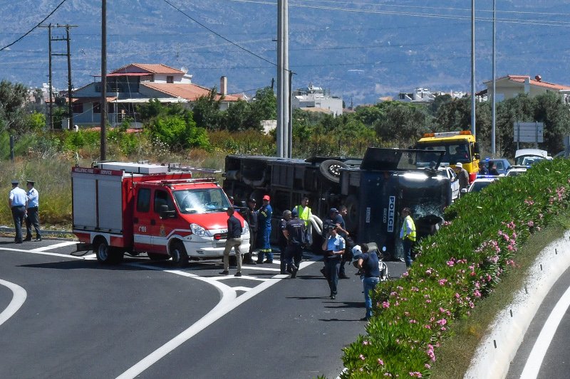 Η κλούβα της Ελληνικής Αστυνομίας