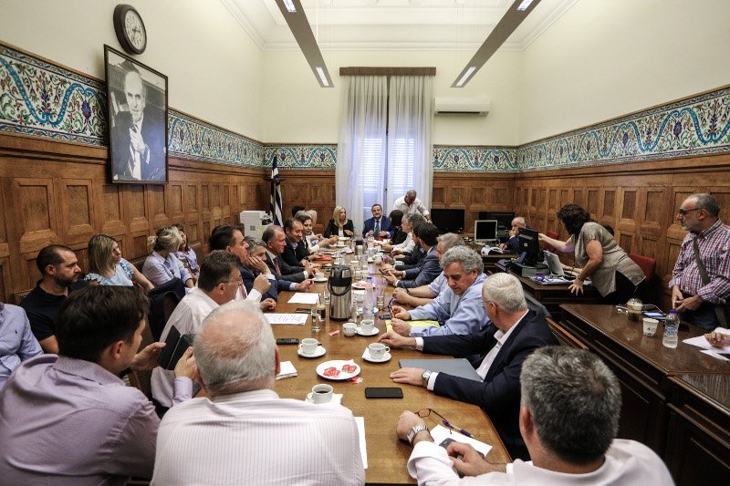 Στιγμιότυπο κατά τη διάρκεια της ΚΟ του ΚΙΝΑΛ