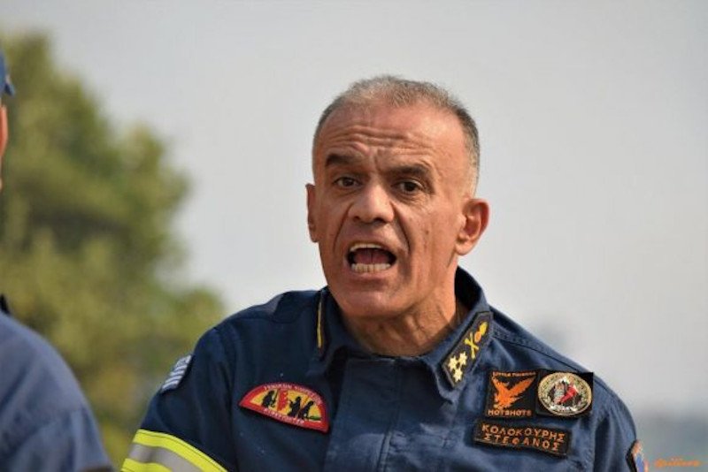 Ο αντιστράτηγος Στέφανος Κολοκούρης νέος αρχηγός του Πυροσβεστικού Σώματος