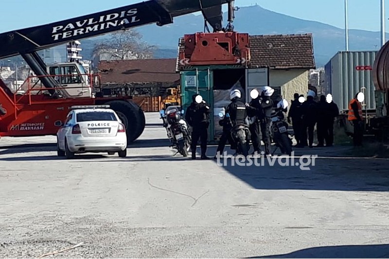 Αστυνομικές δυνάμεις στο σημείο