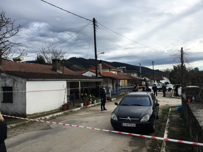 Το σπίτι στο οποίο έγινε το έγκλημα / Φωτογραφία: Eurokinissi