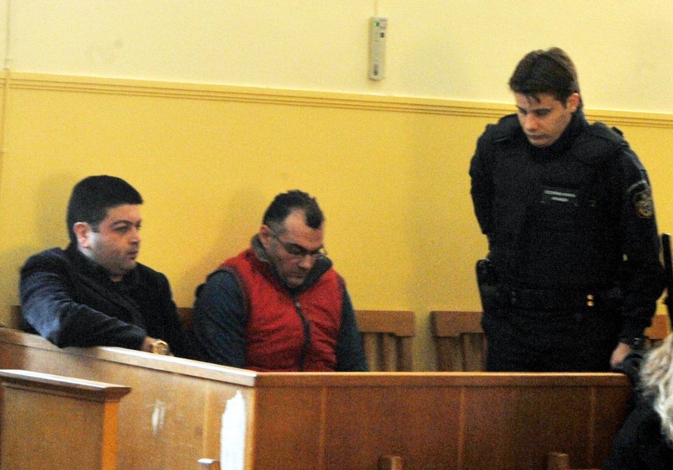 Εικόνα από την αίθουσα δικαστηρίου στην Αμφισσα όπου δικάστηκε πρωτοδίκως η υπόθεση της δολοφονίας Γρηγορόπουλου