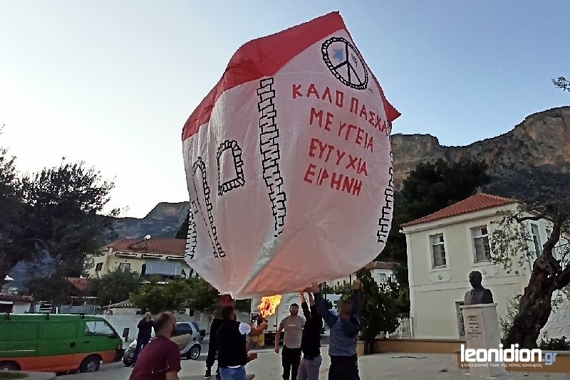 κορωνοϊός αερόστατο Λεωνίδιο