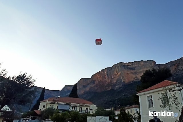 κορωνοϊός αερόστατο Λεωνίδιο