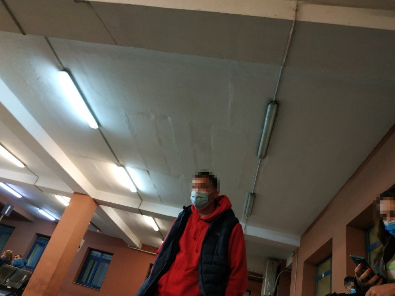 Η είσοδος προς την πτέρυγα Covid / Φωτογραφία: iefimerida.gr
