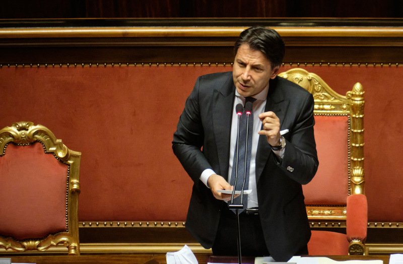 Ο Ιταλός πρωθυπουργός Τζιουζέπε Κόντε